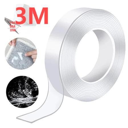 Kit Fita Magica Dupla 3Metro Ate 8Metro Face Super Forte Lavável Gel Auto Colante | Shopee Brasil