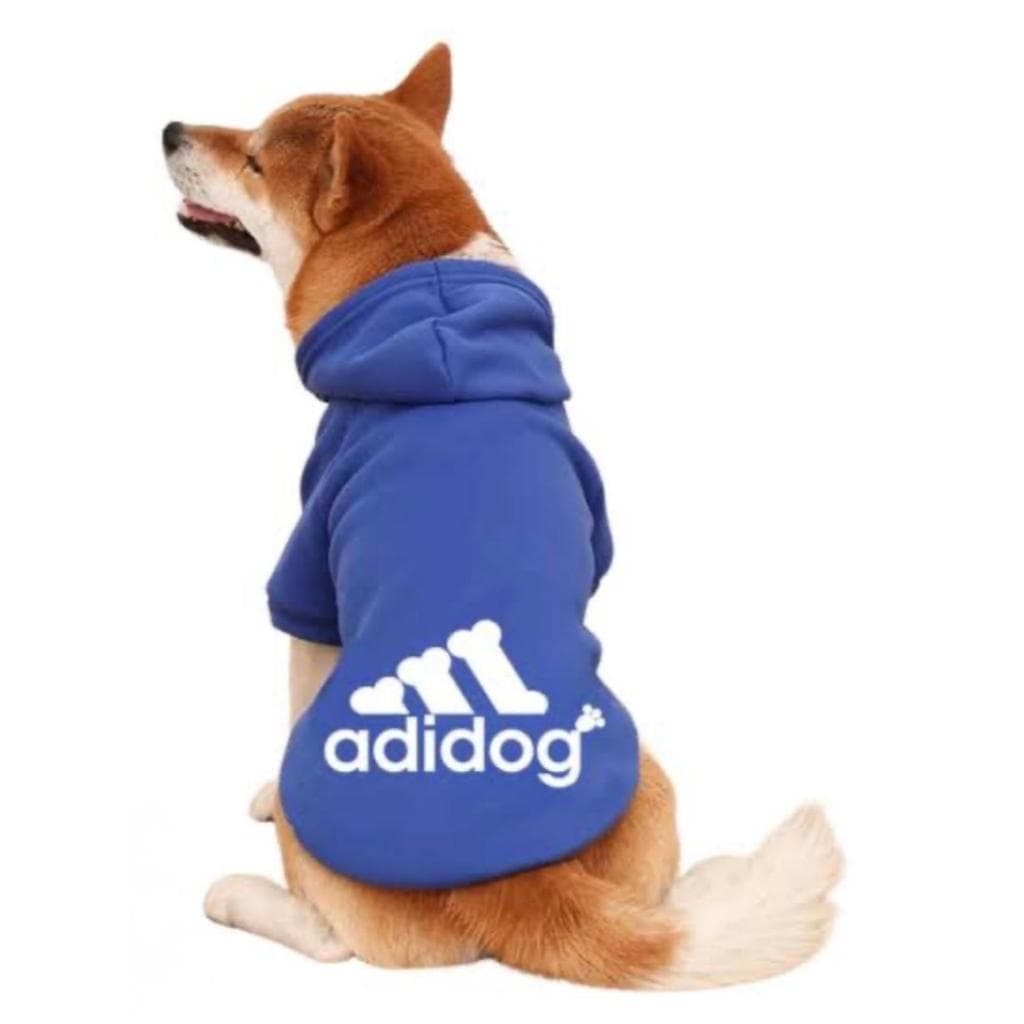 Roupa Pet com Capuz | Moletom(Modelo Adidog) ou Poliéster + Algodão(Modelo Temático) para Pet | Shopee Brasil