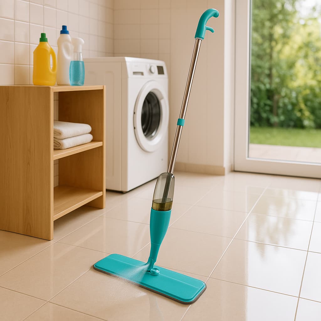 Mop Spray  Com reservatório Rodo Mágico Esfregão Limpeza Vassoura Microfibra | Shopee Brasil