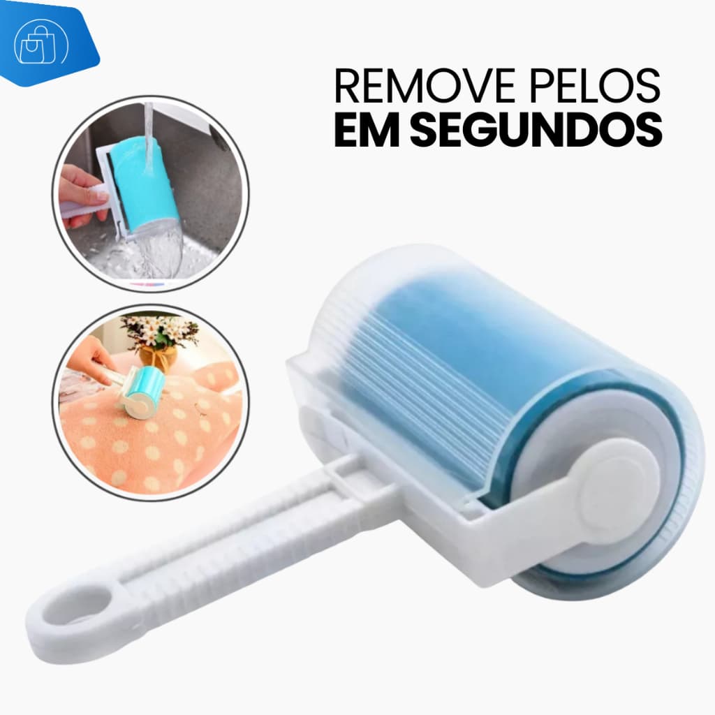 Tira Pelo Roupa Lavável Reutilizável com Capa Protetora | Shopee Brasil