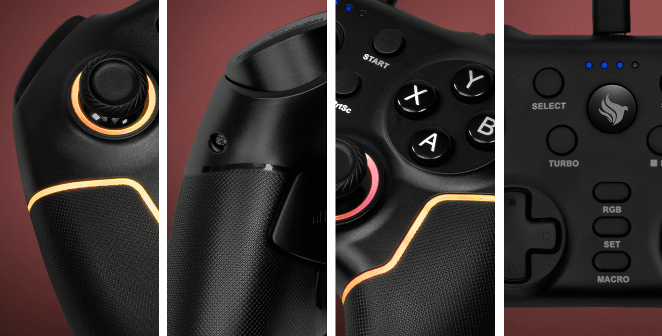 Controle Gamer Pichau Glower Hall Pro, Nintendo Switch, PC, PS3, Android, PCH-GLWH-PR01 | Shopee Brasil