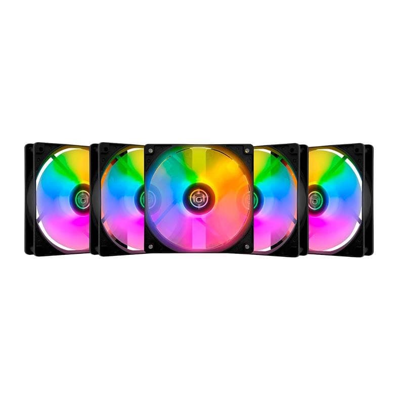 Kit Ventoinhas TGT Striker, Rainbow, 5x120mm, TGT-STK5-BLRBW | Shopee Brasil