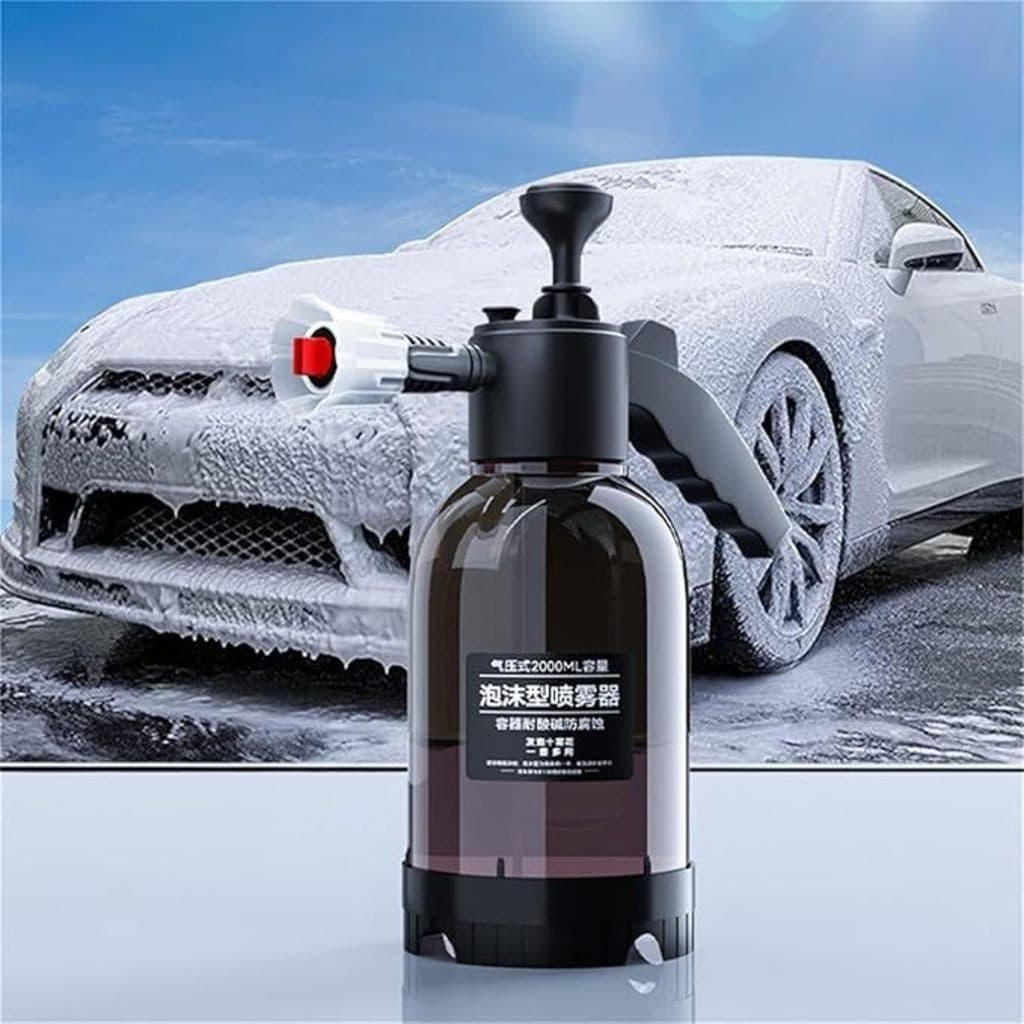 Snow Foam Manual E Pulverizador Híbrido Estética Automotiva 2 Litros Snowfoam Shampoozeira | Shopee Brasil