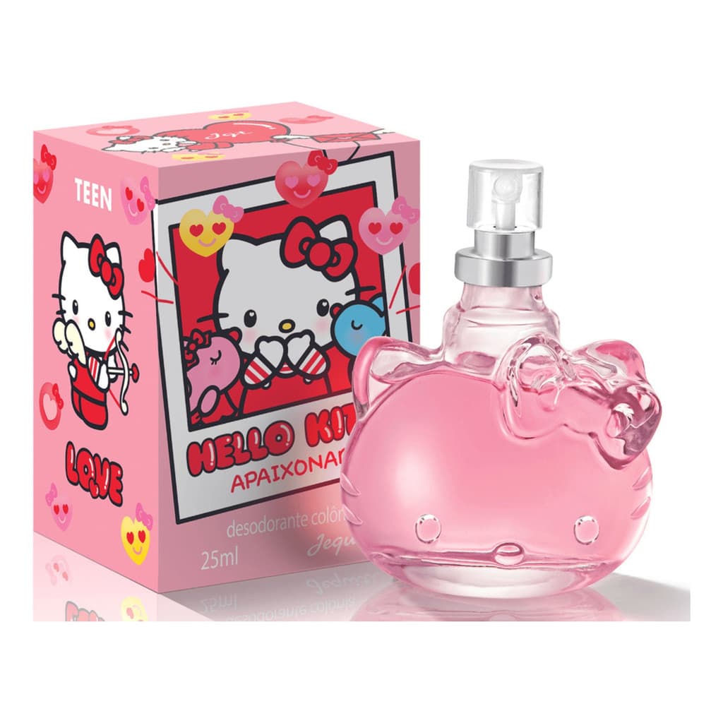 Perfume Hello Kitty Apaixonada 25ml Jequiti Original | Doce Marcante Infantil Teen Presente Perfeito | Shopee Brasil