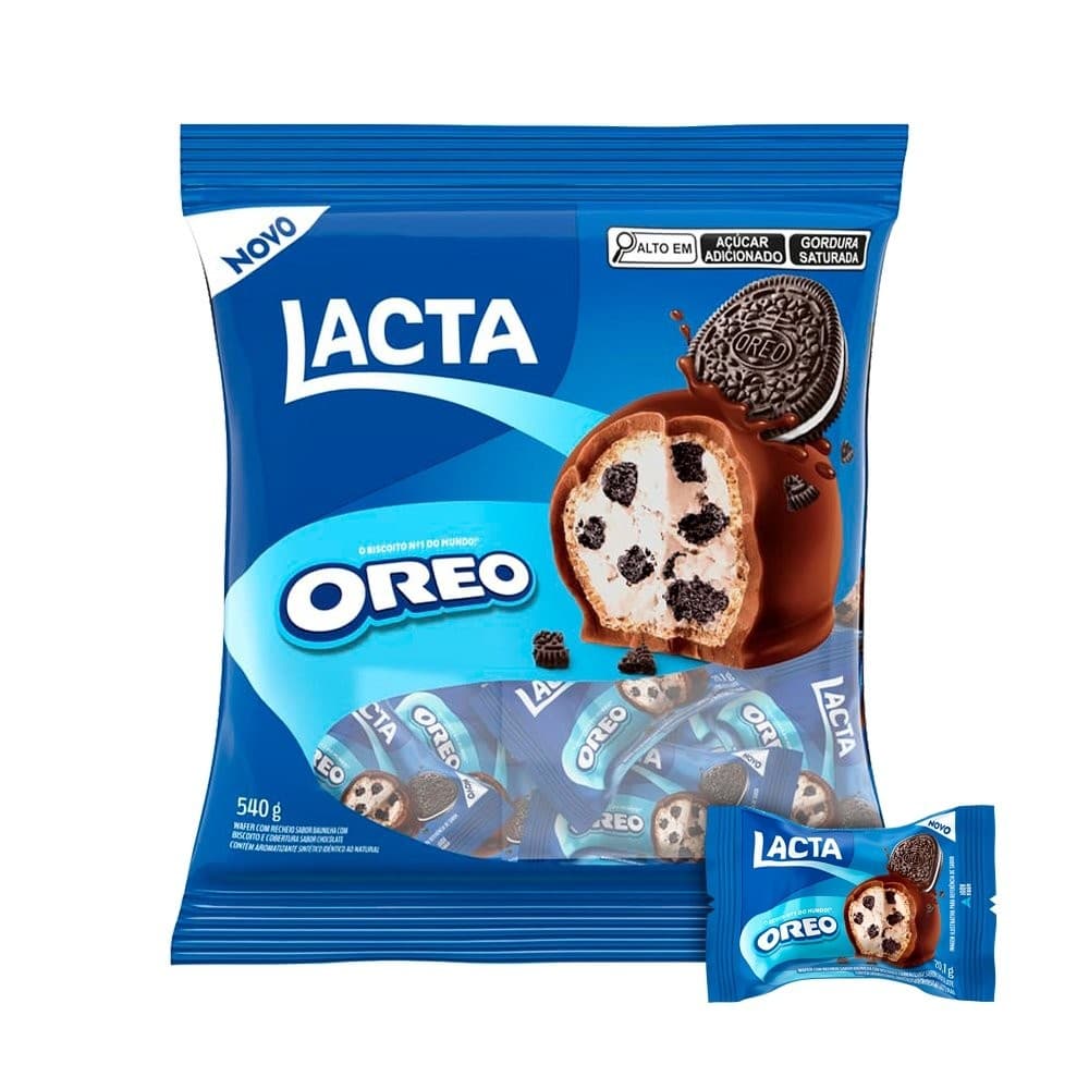 Chocolate Bombom Lacta Oreo 540g | Shopee Brasil
