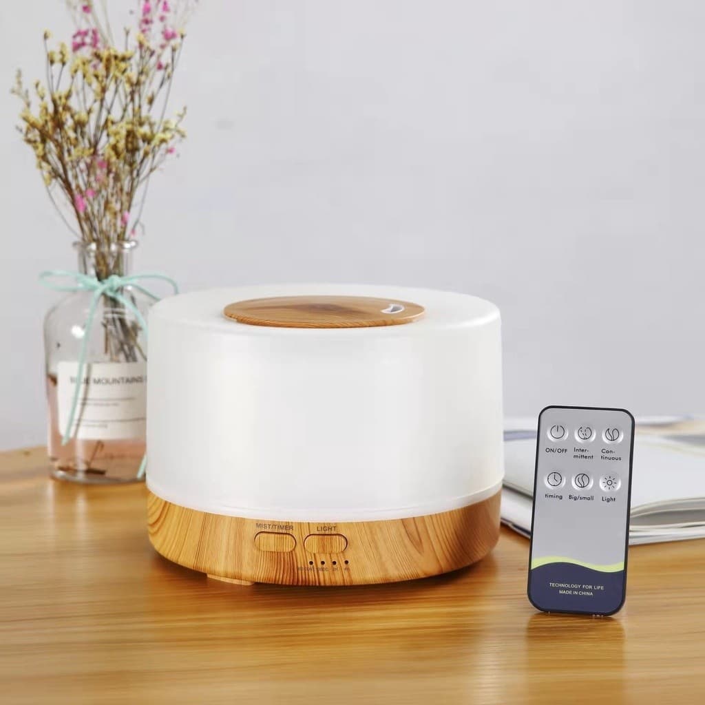 Difusor De Aromas, Umidificador De Ar Ultra-Sônico 500Ml Su | Shopee Brasil