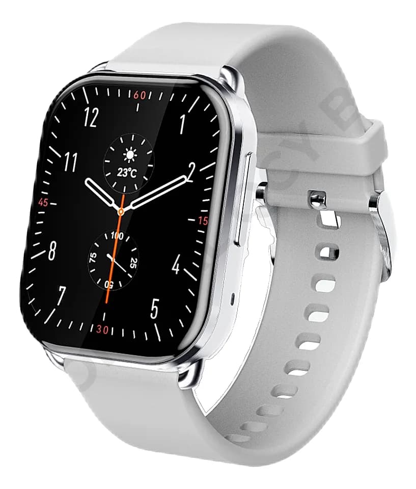 Relógio Smartwatch Qcy Watch Gs S6 Bluetooth Ipx8 Cor Cinza
