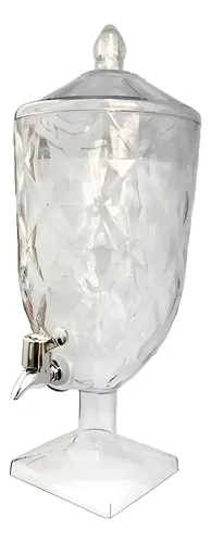 Suqueira Jarra Cristal Acrílico Diamond Água Suco4,5l Xplast