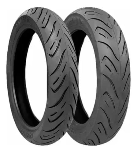 Pneu Factor Fan 80/100-18 + 90/90-18 Sport R Technic S/c