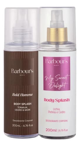 Casal Body Splash Bold Homme E My Sweet Delight Barbour