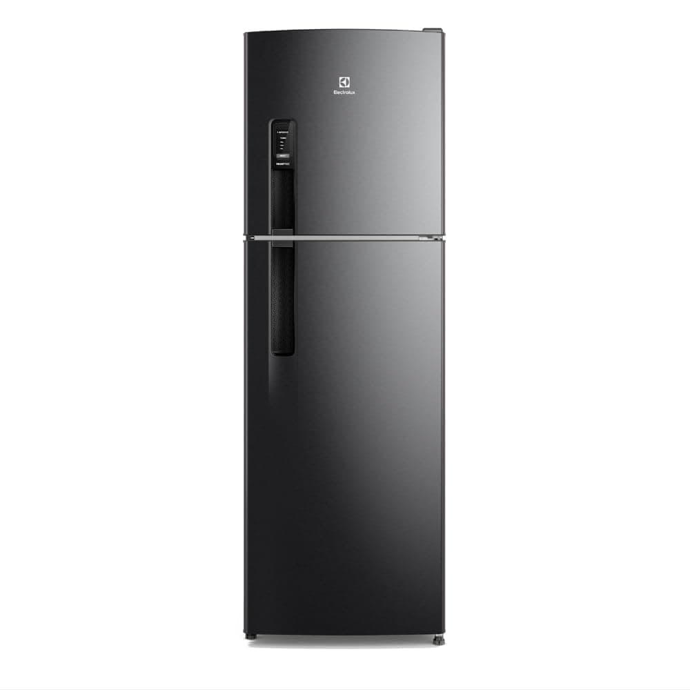 Electrolux Geladeira Electrolux Frost Free 400L AutoSense Duplex Black Inox Look (TF44B) 220V