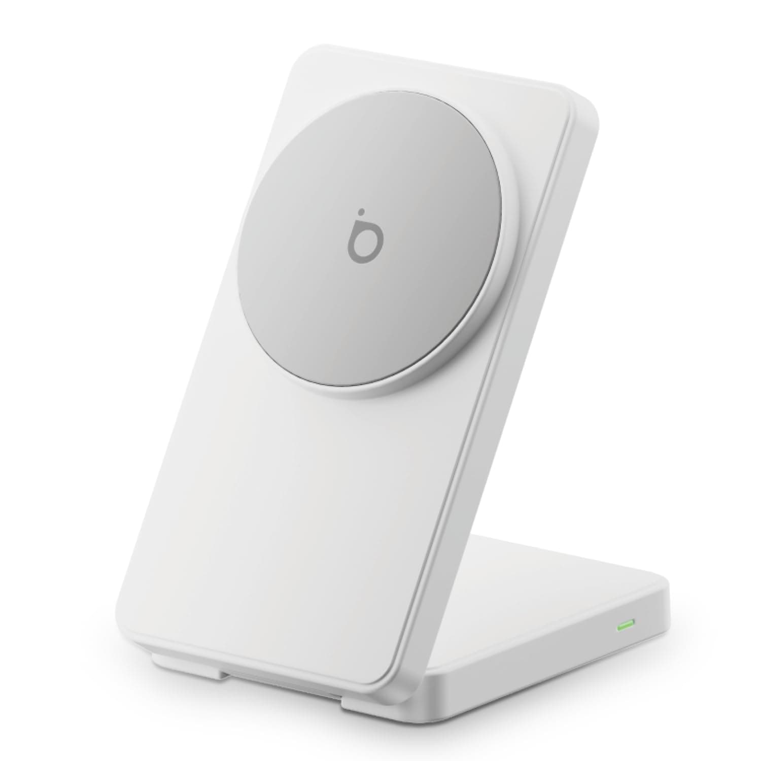 Basike Carregador Sem Fio, Carregador por Indução 15W Compatível para iPhone 16/15/14/13/12 Series e AirPods | Carregamento Rápido com Magnétic | Compatível com Qi (Branco)