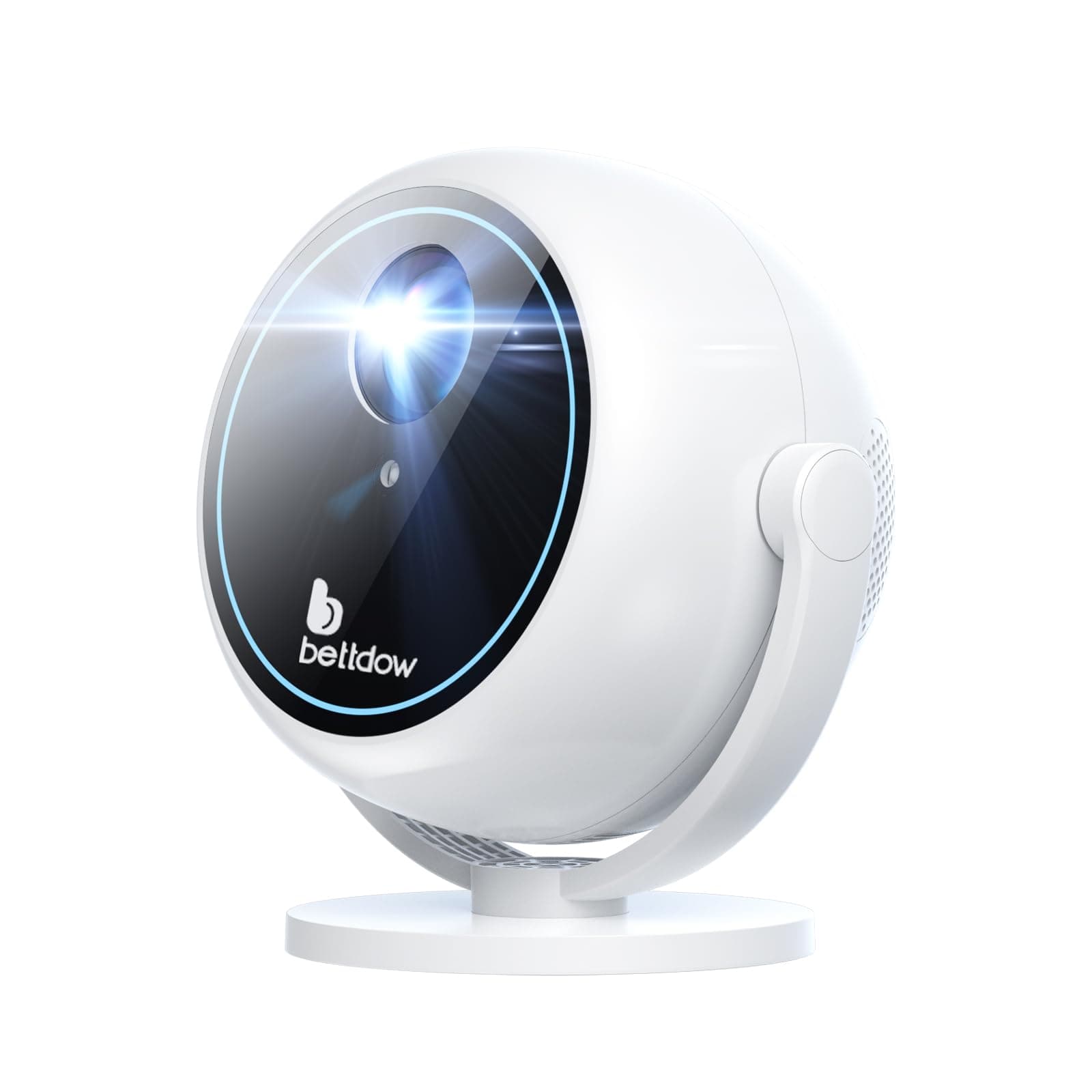 [Foco elétrico]Bettdow Mini Projetor Portatil 360° Tv Android/ios 4k 1080p 9000 Lumens, Smart Projetores Retroprojetor 150 ANSI, WIFI 5G+2.4G, Eletronico Correção Trapezoidal