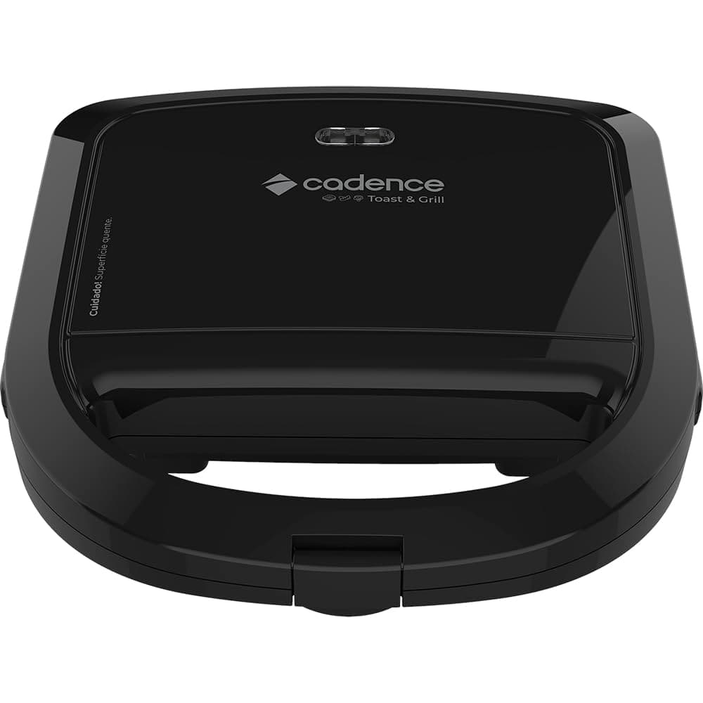 Sanduicheira Elétrica Cadence Toast & Grill, Preta, 750W, 110V, SAN260
