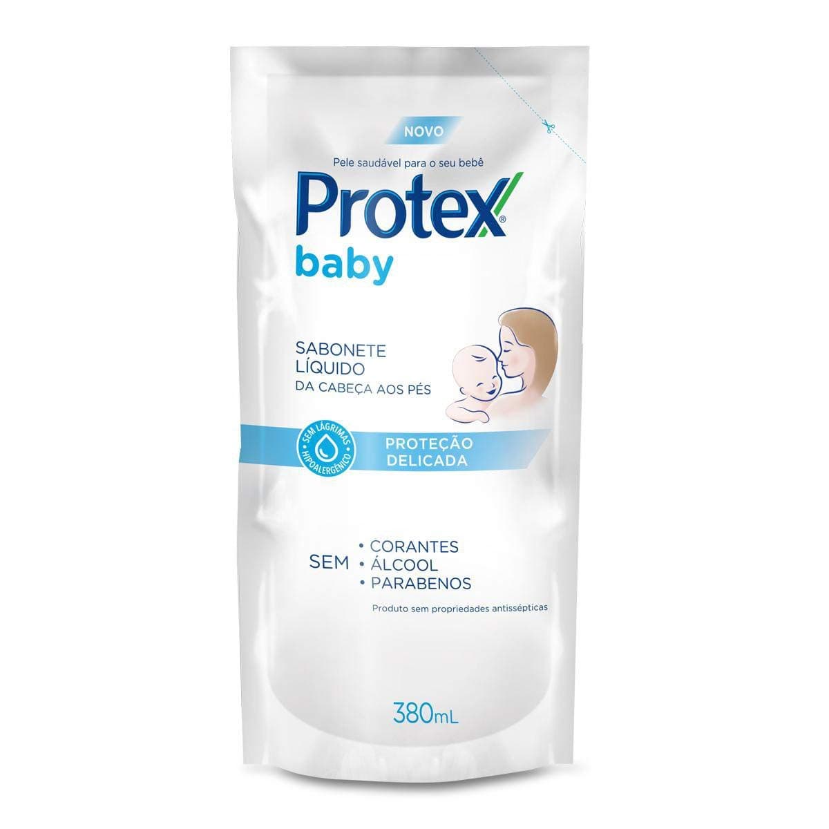Sabonete Líquido Bebê Protex Baby Delicate Care 380ml