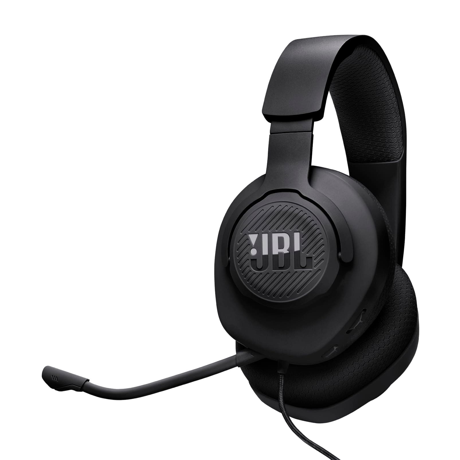 JBL, Fone de Ouvido Com Fio, Quantum 100M2, Headset Gamer, Over Ear, Microfone Removível - Preto