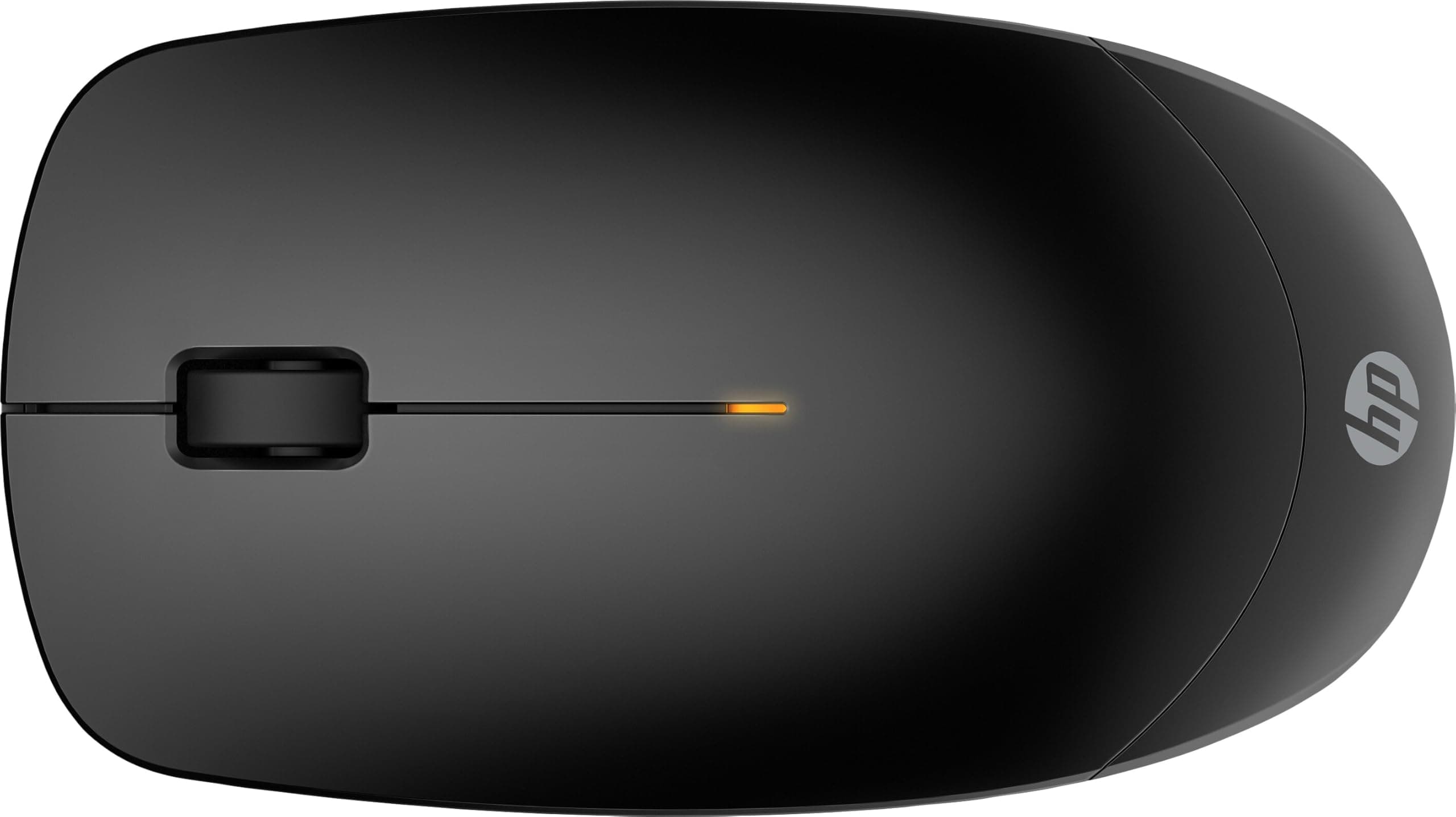 Mouse Sem Fio HP 230 – Design Fino e Ergonômico, Confortável e Silencioso, Conectividade 2.4GHz e Sensor de 1600 DPI, Preto (AJ7C2AA)