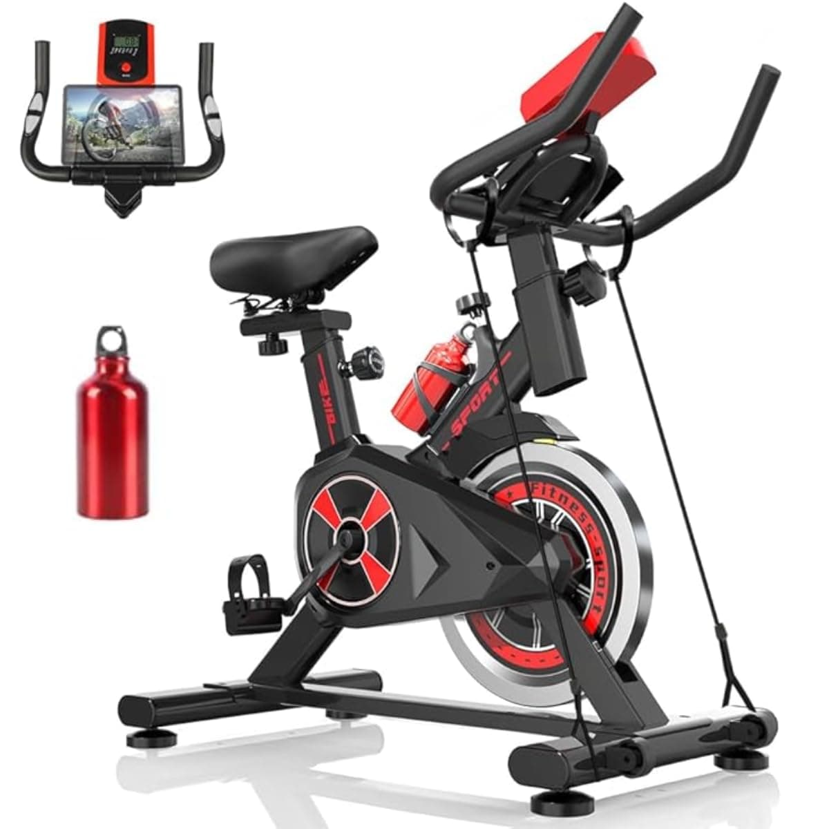 Bike Ergometrica Bicicleta Ergometrica Bike Spinning Silenciosa Vertical Modelo Premium