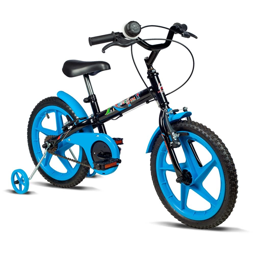 Bicicleta Infantil Verden Rock - Aro 16 com rodinhas e buzina