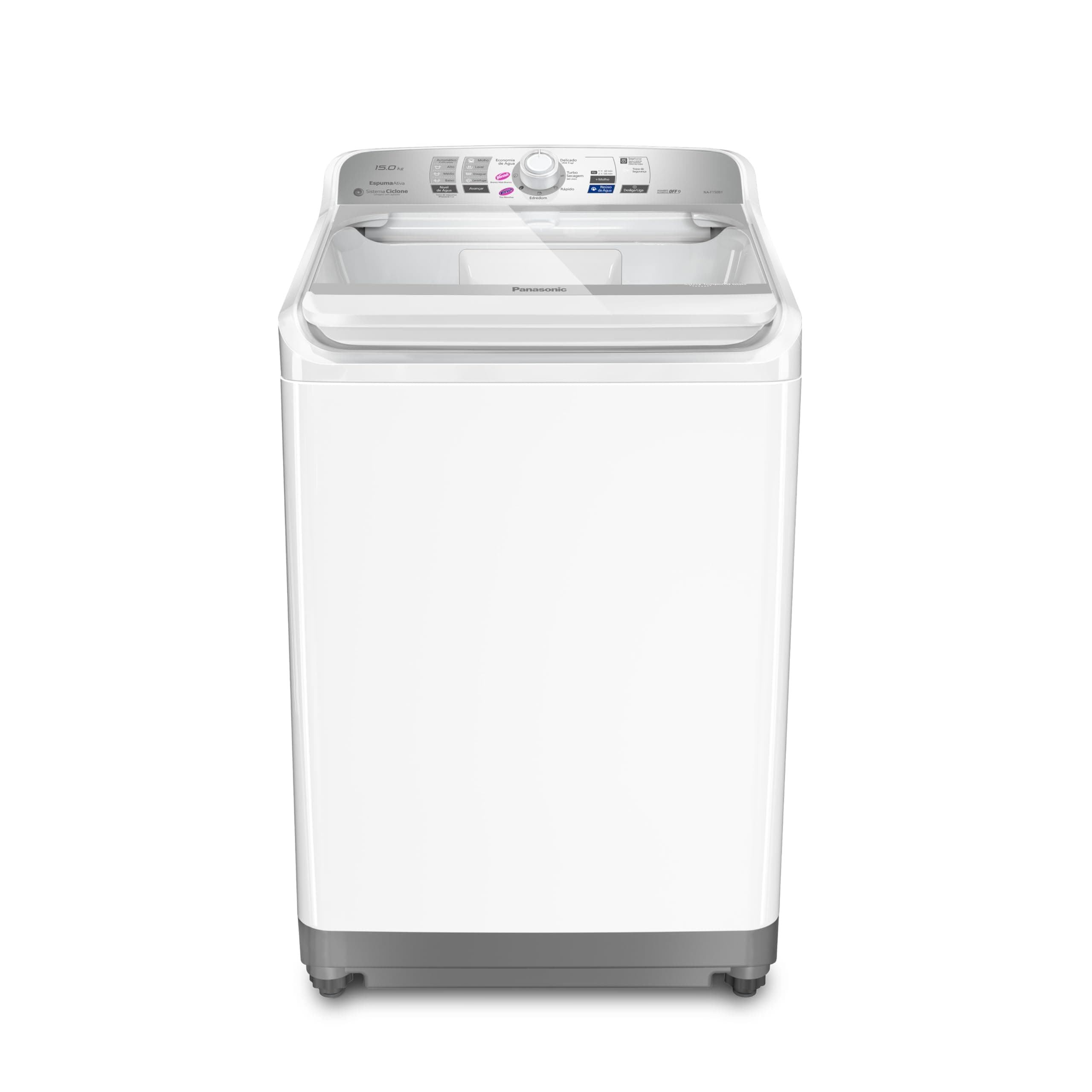 Panasonic Máquina de Lavar 15kg Branca 220v NA-F150B1W