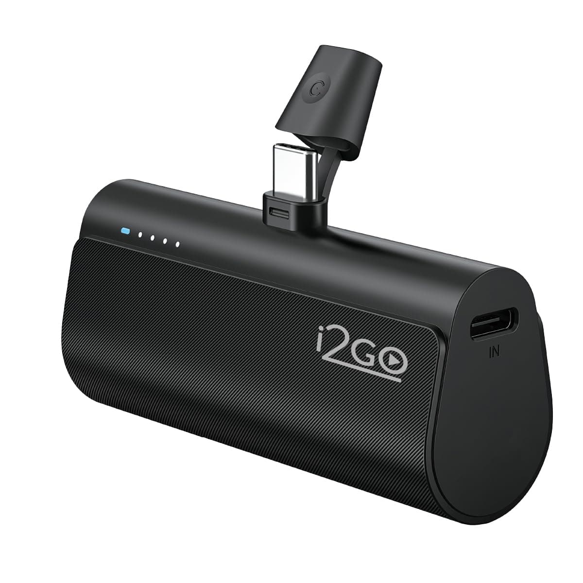 I2GO, Carregador Portátil (Power Bank), Pocket, 5000mAh, Não Necessita Cabos, Modelo USB-C