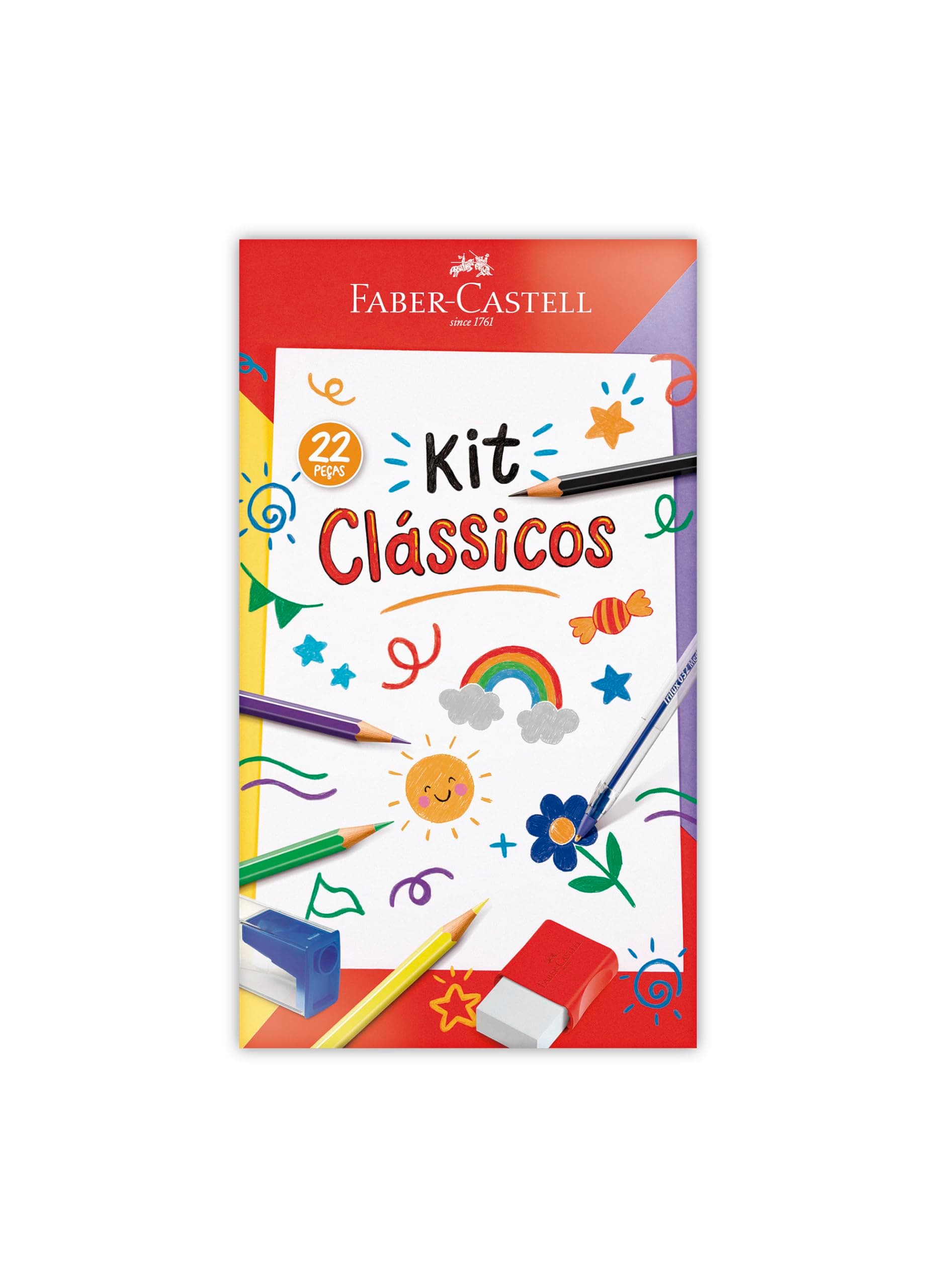 Kit Clássicos, 370514, Faber-Castell, 22 peças, *Edição Limitada*
