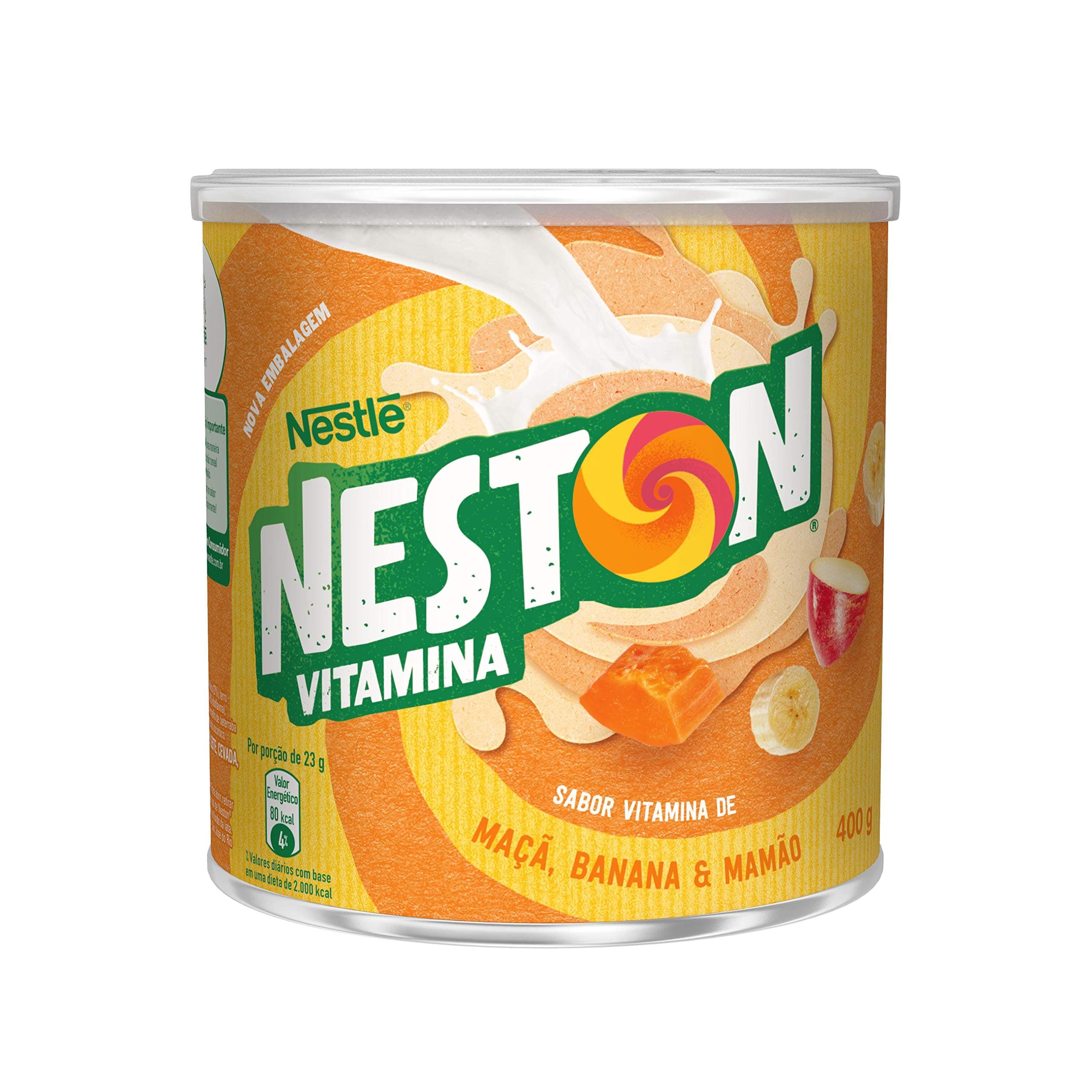 Neston Cereal Infantil Vitamina Maçã Banana E Mamão 400G