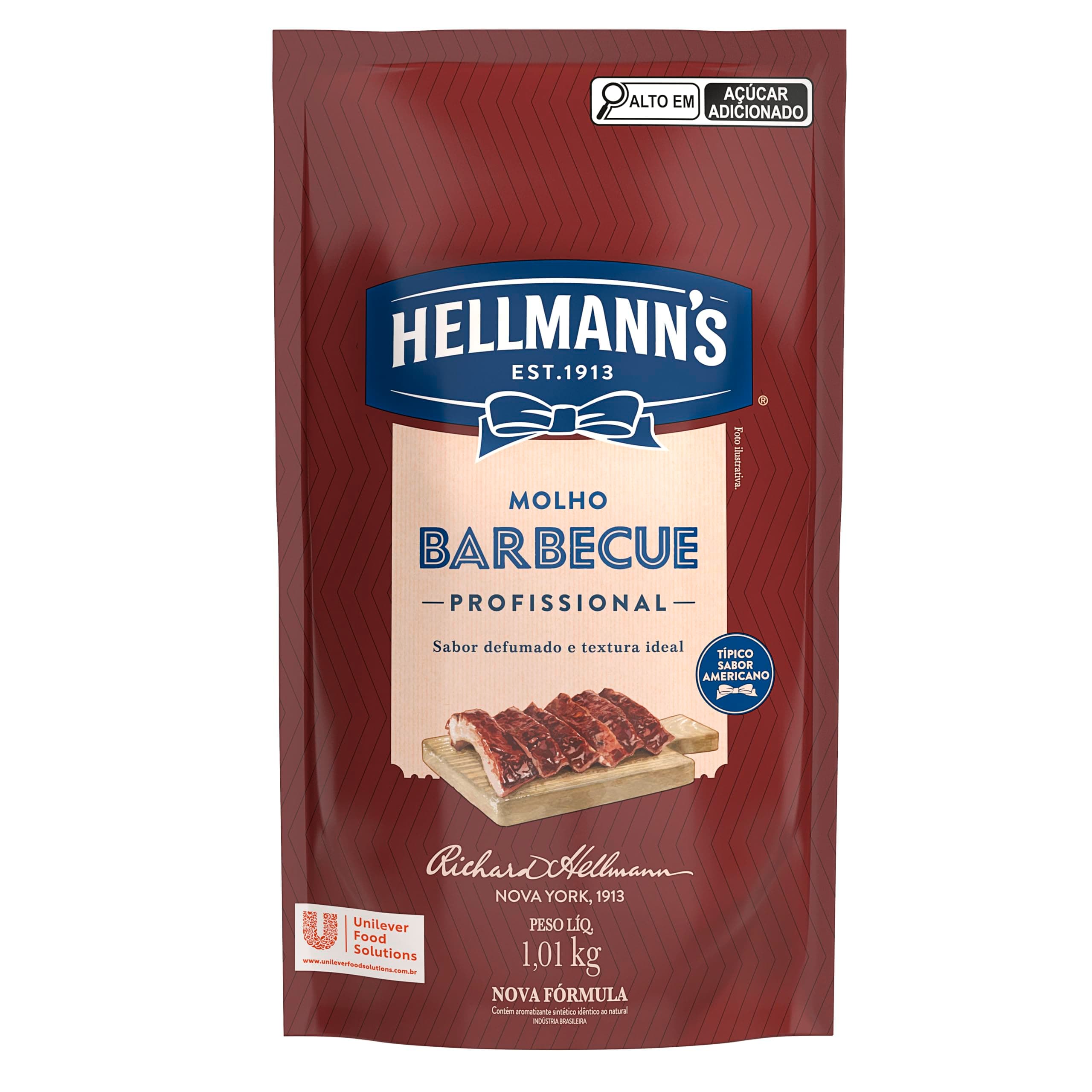 Hellmann'S Profissional Molho Barbecue Sabor Defumado 1,01Kg