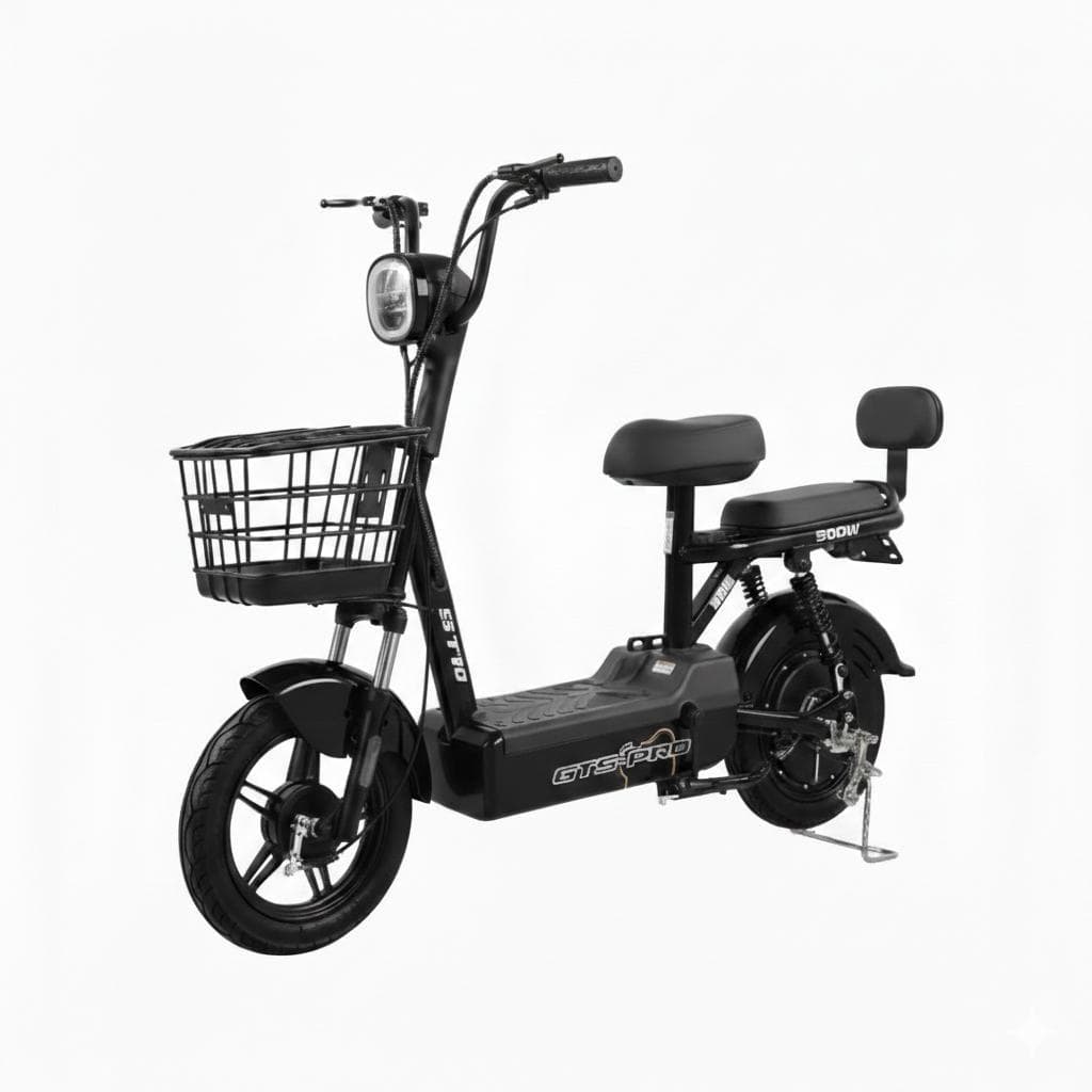 Bicicleta Elétrica 500w 48v Mini Scooter 32km/hr Gts