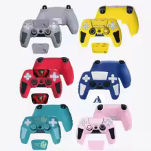 Antiderrapante silicone macio protetor adesivo pele para sony dualsense 5 ps5 caso controlador de jogo polegar vara aperto tampa pára-choques capa - AliExpress 44