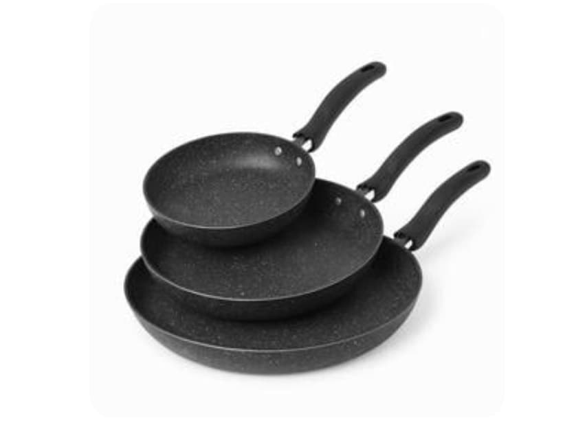 Jogo de frigideira francesa 3 peças