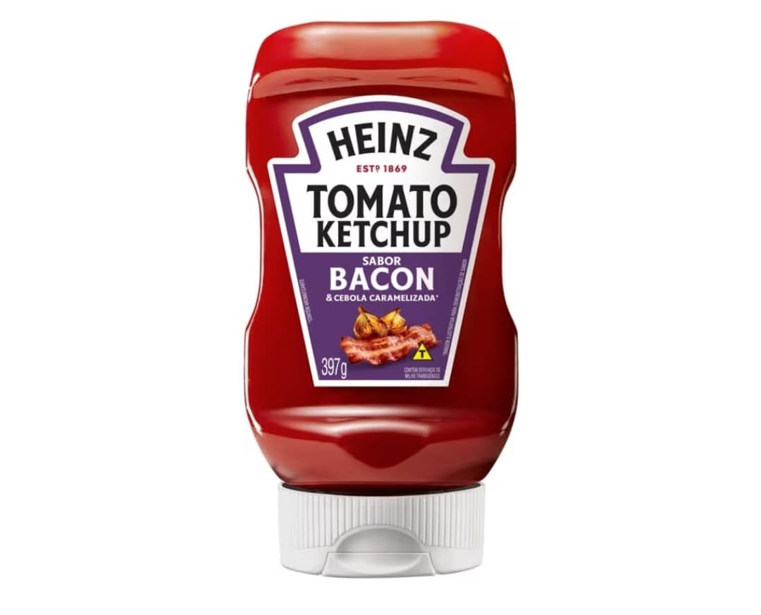 Ketchup Heinz Bacon & Cebola Caramelizada 397g