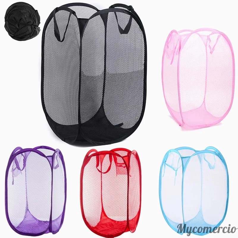 Cesto De Roupa Dobrável Para Roupas E Brinquedos Infantil Caixa Organizadora Cozinha Quarto Casa