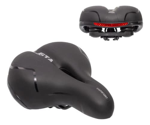 Banco Bicicleta Selim Bicicleta Gta Comfort Gel Tech Refletor Elastomero