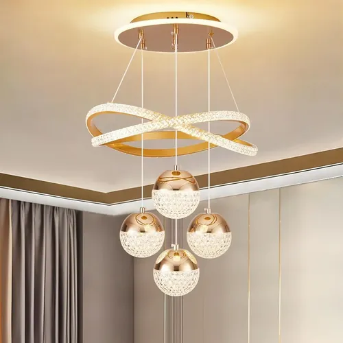 Lustre Sala De Jantar Lustre Pendente Luxo Moderno Cozinha