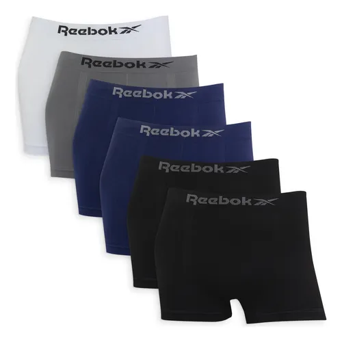 Kit 6 Cuecas Boxer Box Classic Microfibra Original Reebok