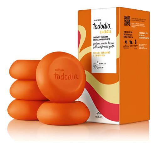 Sabonete Tododia Flor De Gengibre E Tangerina