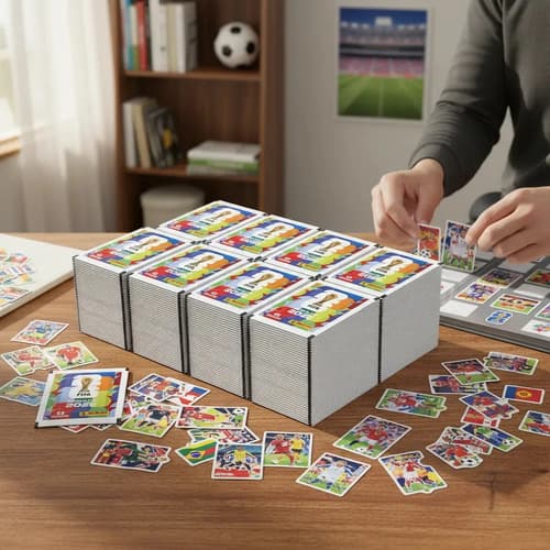 Kit 100 Envelopes Copa 2026 Panini Oficial 700 Figurinhas