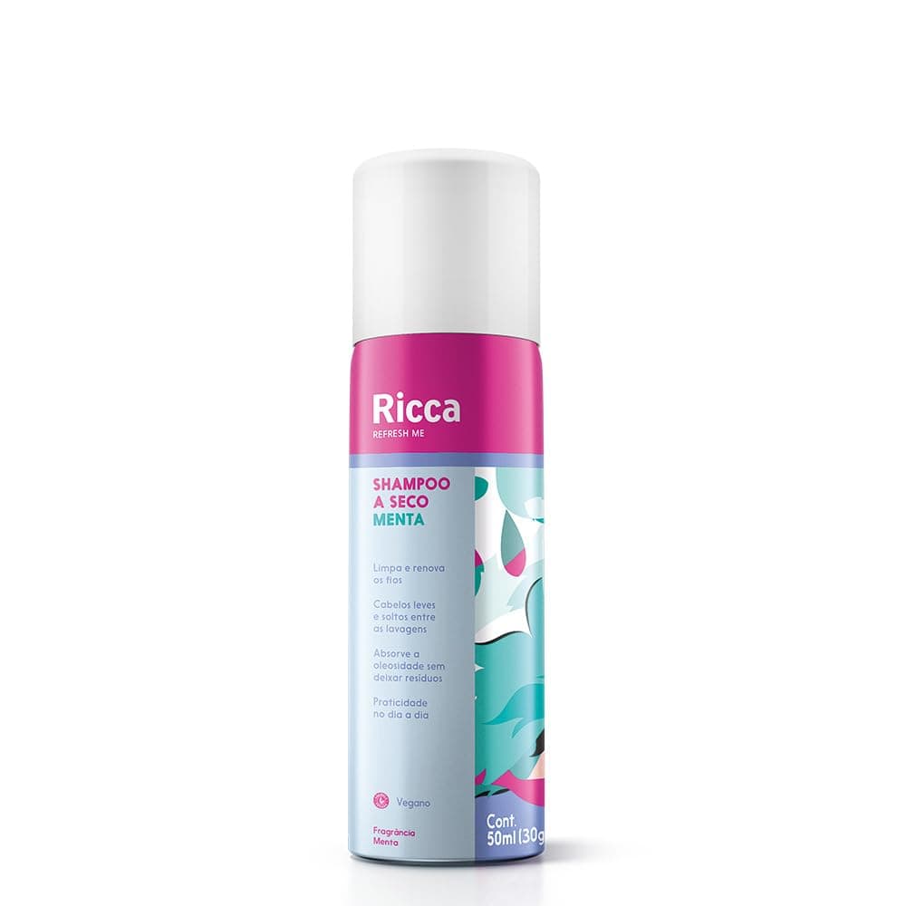 Ricca Shampoo A Seco Menta 50ml