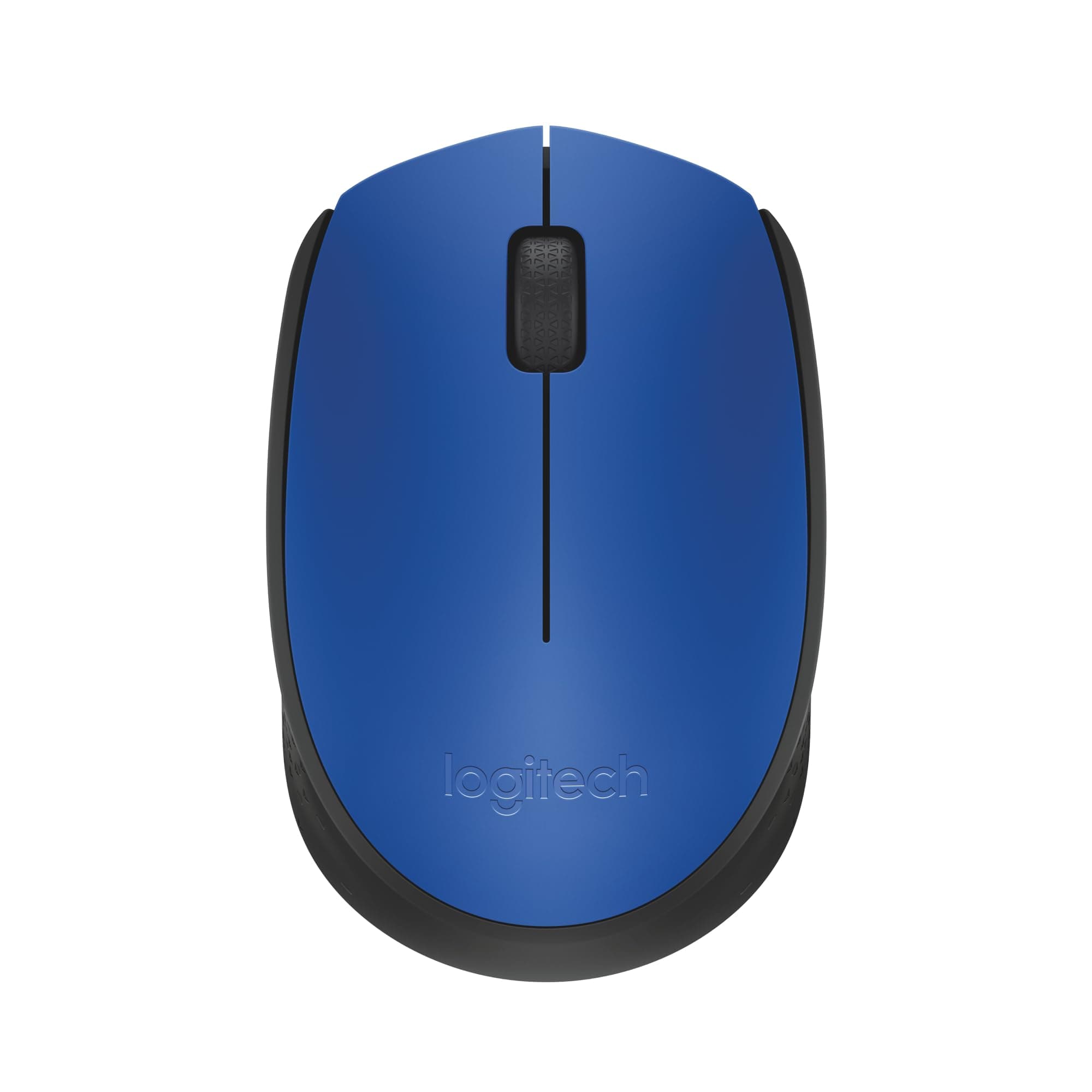 Mouse sem fio Logitech M170 com Design Ambidestro Compacto, Conexão USB e Pilha Inclusa - Azul