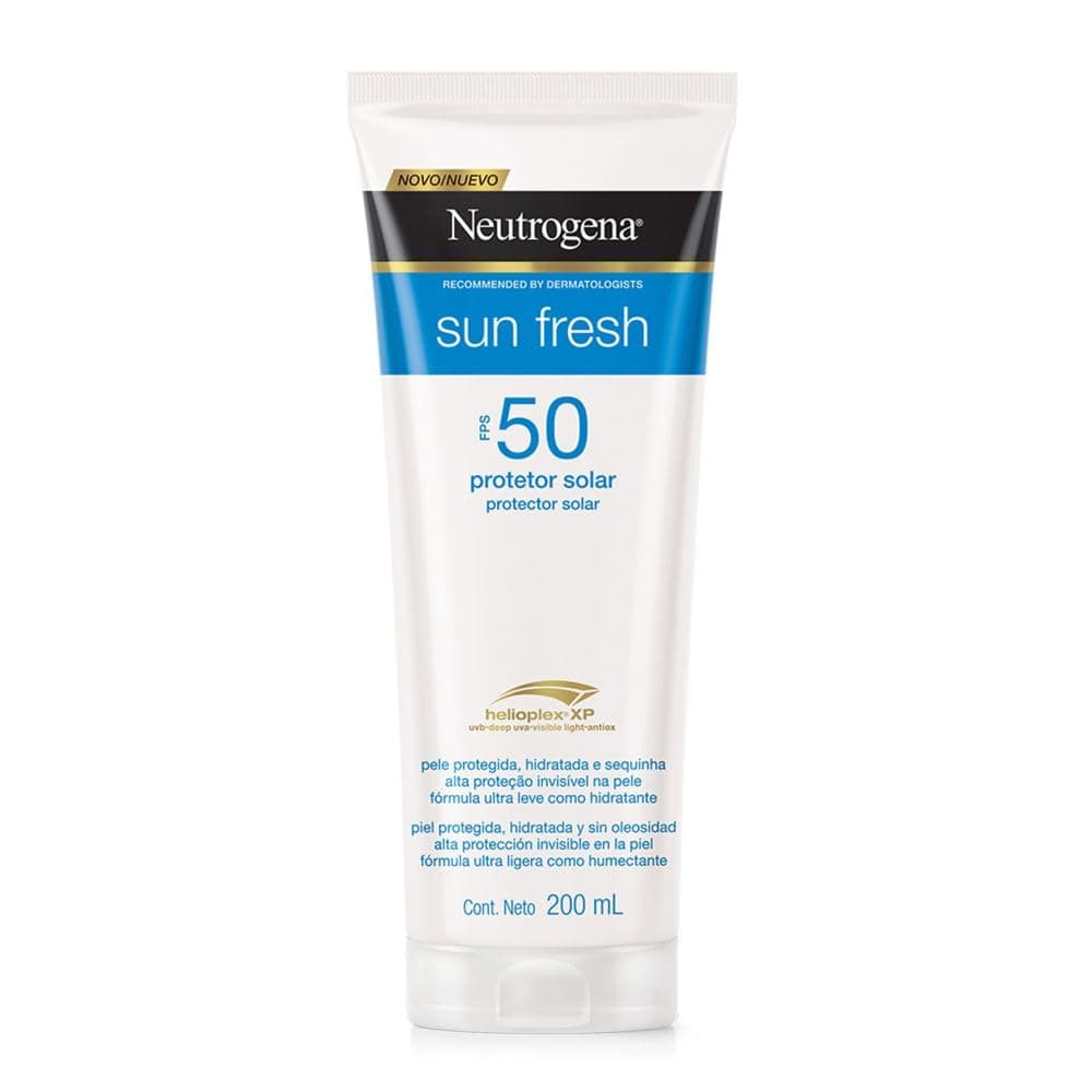 Neutrogena Sun Fresh Protetor Solar Corporal, FPS 50, 200ml