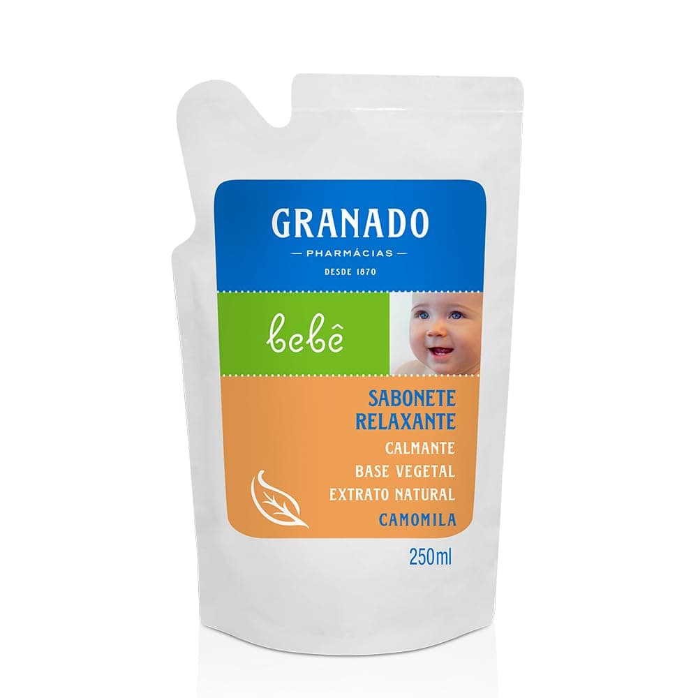 Granado Refil Sabonete Bebê, Camomila, 250ml