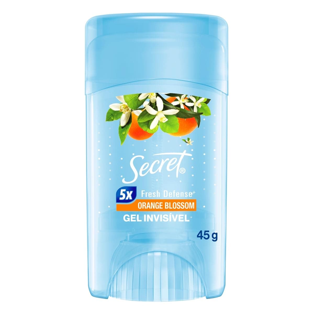 Secret Desodorante Antitranspirante em Gel Invisible Orange Blossom 45 g