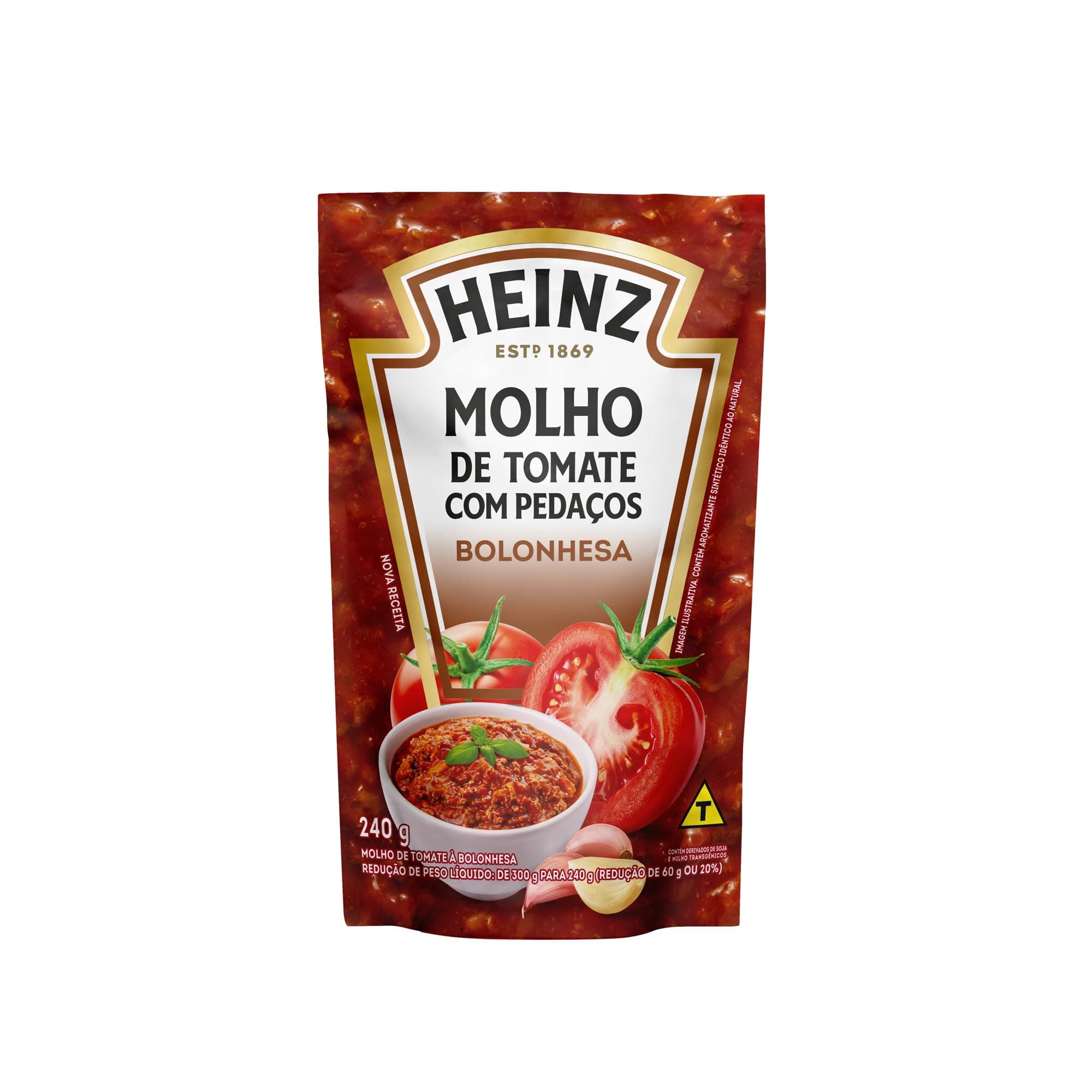 Heinz Molho de Tomate Bolonhesa, 240g