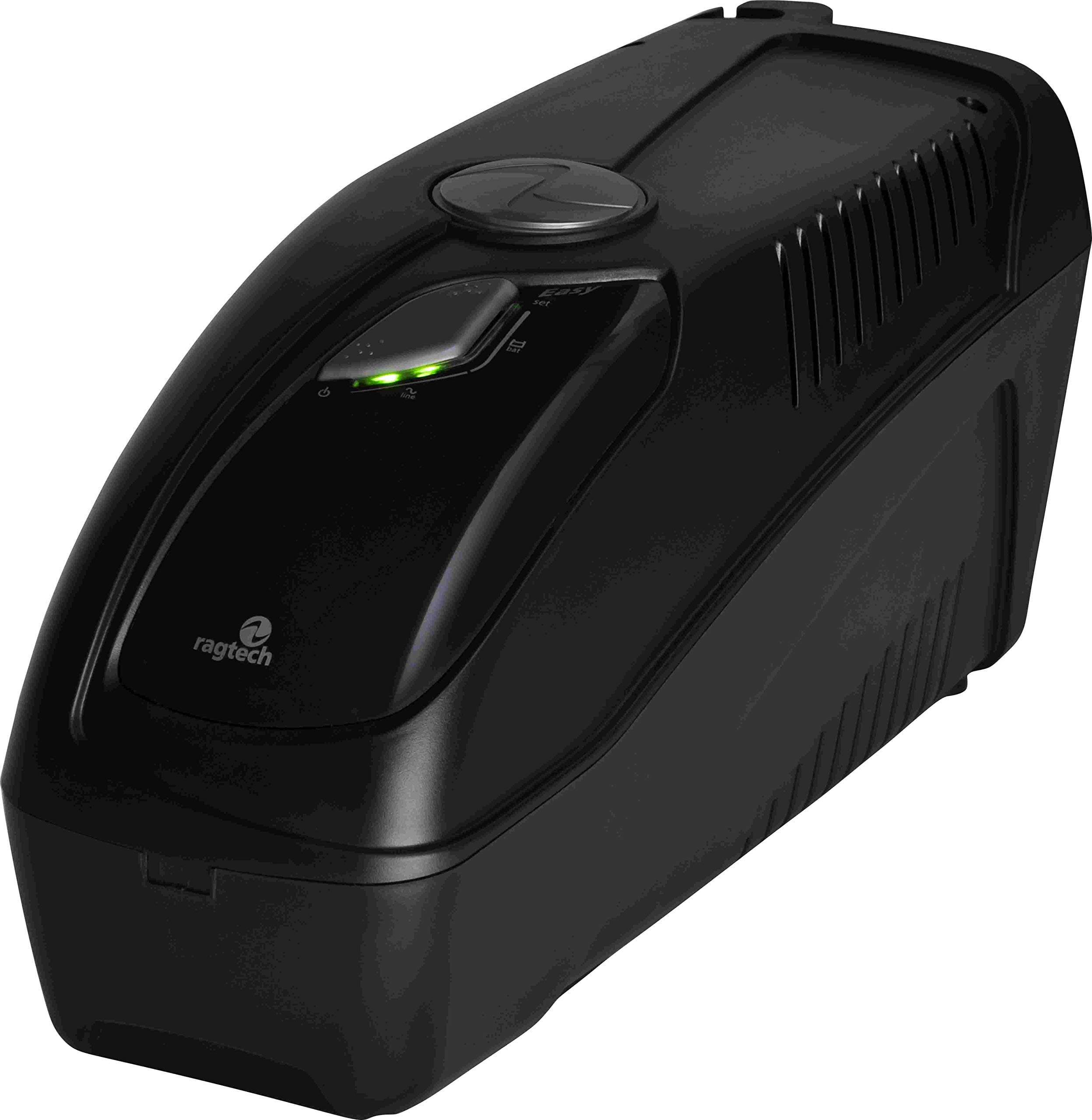 RAGTECH – Nobreak New Easy Way NEW 1500 – 1.500VA/1.050W – 1 bateria 12V/9Ah – Bivolt – 6 tomadas – Modelo 4173