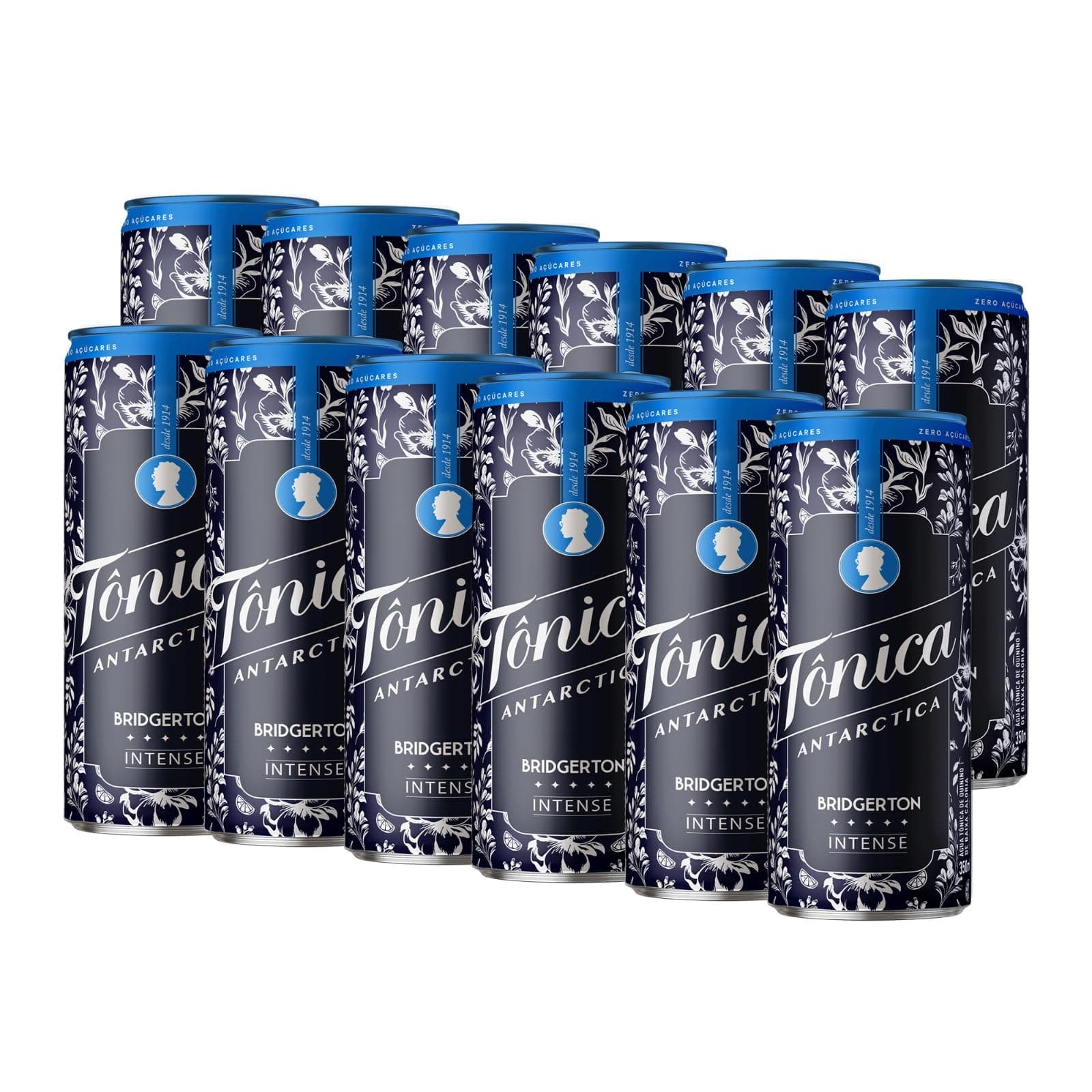TONICA ANTARCTICA INTENSE LATA, pack com 12 unidades