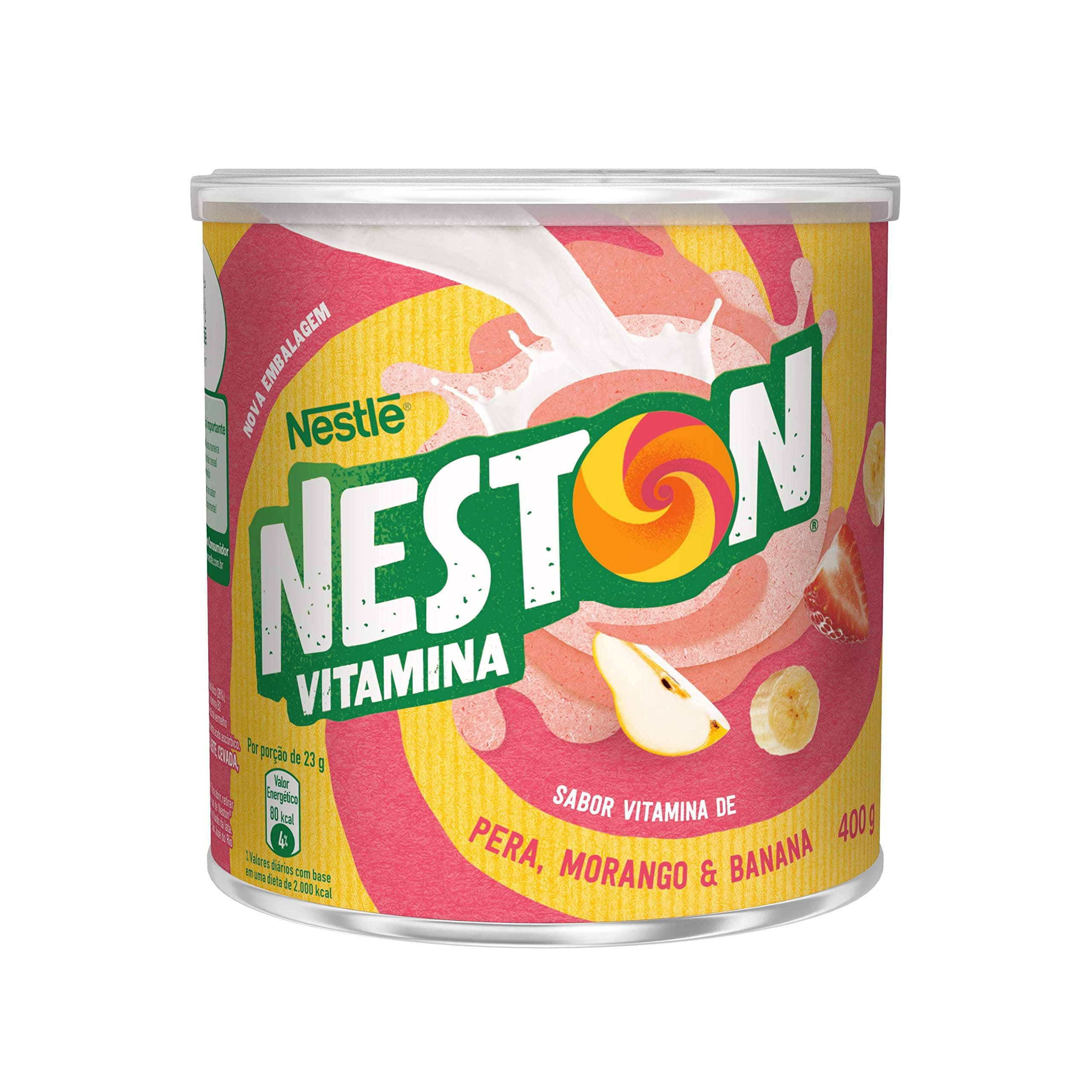 Neston Cereal Infantil Vitamina Morango Pêra E Banana 400G