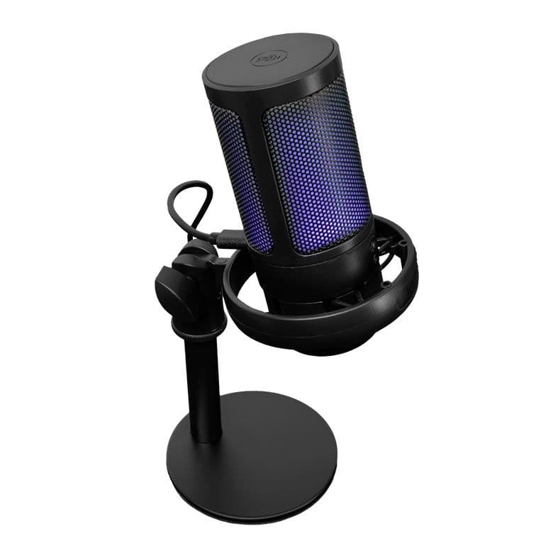 Microfone Mancer Selkie V2, Rainbow, USB, Preto, MCR-SLKV-BL02