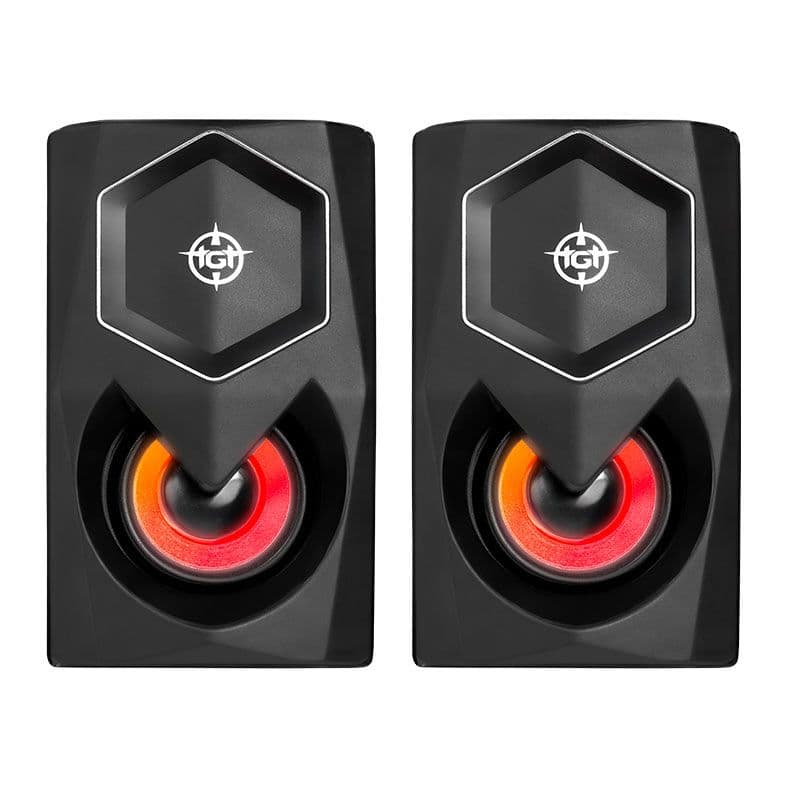 Caixa de Som TGT Sentry C1, Rainbow, 2x3W RMS, Preto, TGT-STY-RBW02